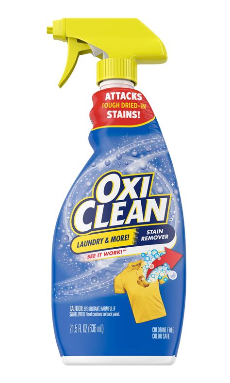 Blue spell stain remover